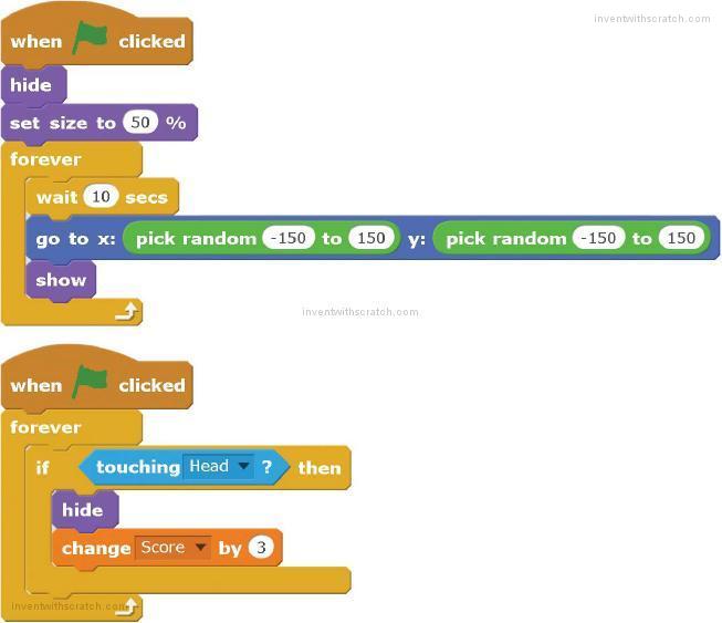 How to make the google snake game in Scratch! [Part 2] 