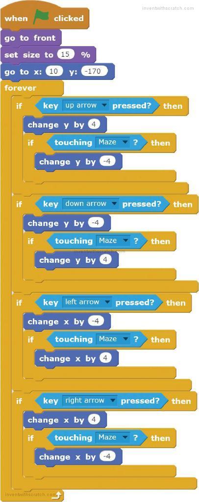 How to Add Levels and Cheat Codes to a Maze Runner Game in Scratch 3.0 