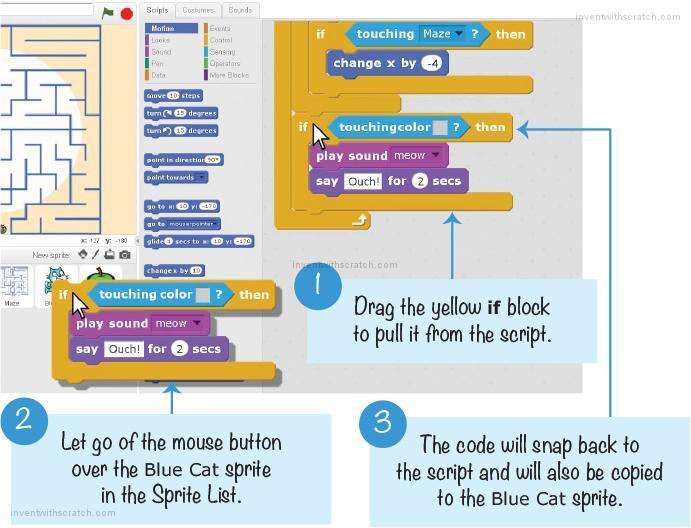 How to Add Levels and Cheat Codes to a Maze Runner Game in Scratch 3.0 