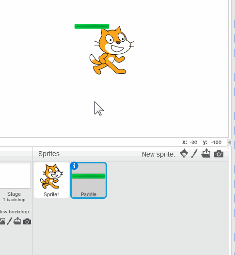 Step 2 - Delete the orange cat by right-clicking on it and selecting ...